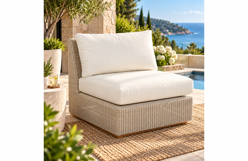 Kingsley Bate Westport Sectional Armless Chair Replacement Cushions