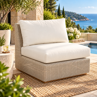 Kingsley Bate Westport Sectional Armless Chair Replacement Cushions
