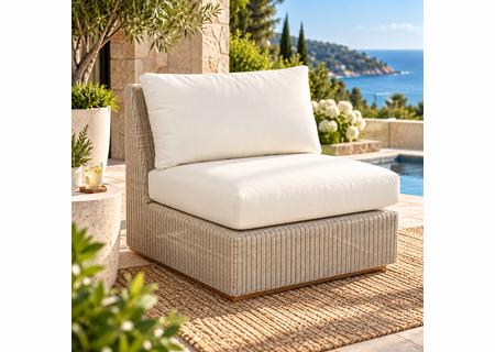 Kingsley Bate Westport Sectional Armless Chair Replacement Cushions