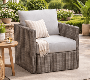 Lane Venture Ashford Wicker Lounge Chair