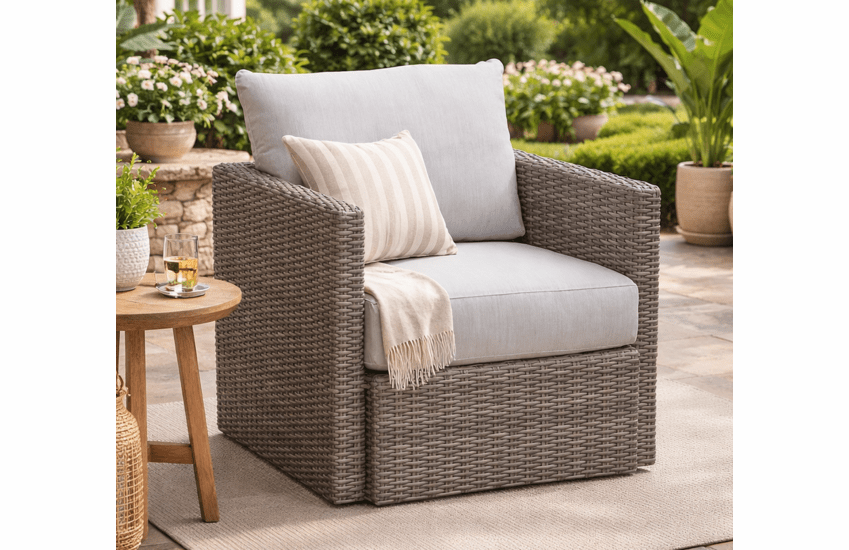 Lane Venture Ashford Wicker Lounge Chair