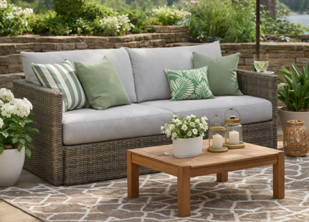 Lane Venture Ashford Wicker Sofa