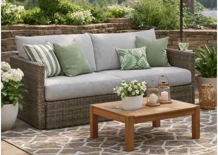 Lane Venture Ashford Wicker Sofa