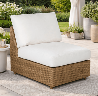 Lane Venture Cambell Outdoor Wicker Armless Chair