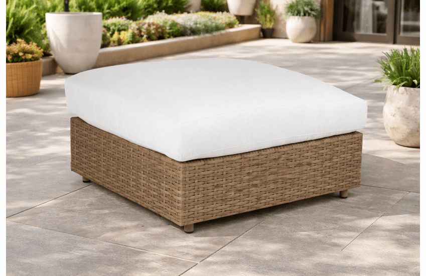 Lane Venture Cambell Outdoor Wicker Ottoman