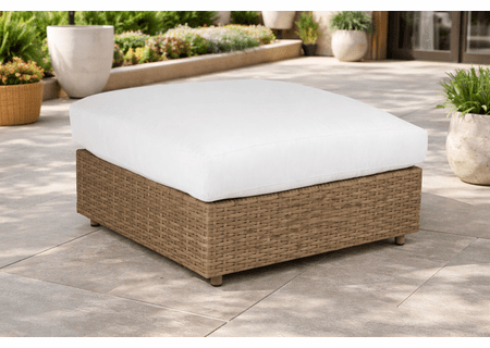 Lane Venture Cambell Outdoor Wicker Ottoman