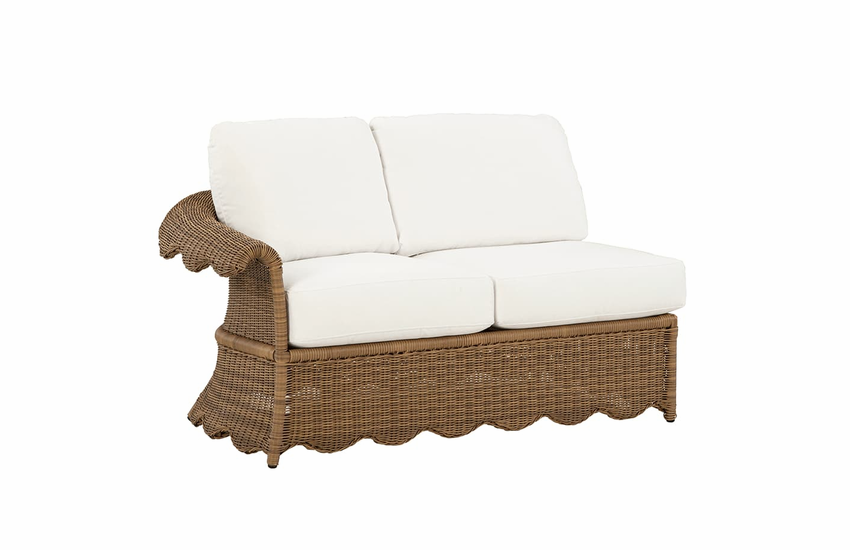 Lane Venture Cleary Left Facing One Arm Loveseat By Celerie Kemble Collection