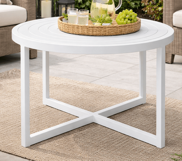 Lane Venture Contempo Aluminum 42" Round Dining Table