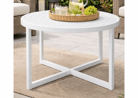 Lane Venture Contempo Aluminum 42" Round Dining Table