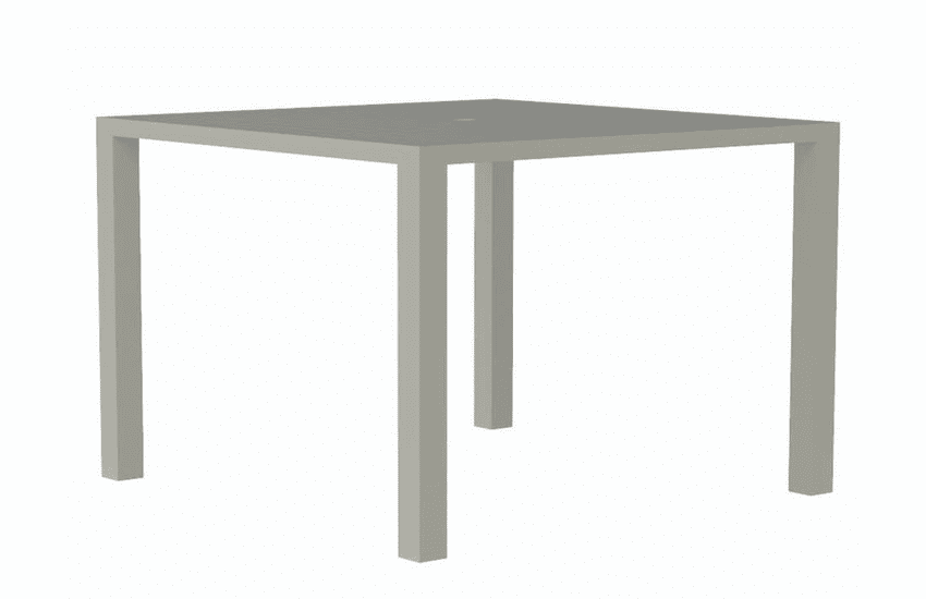 Lane Venture Contempo Aluminum 42" Square Dining Table