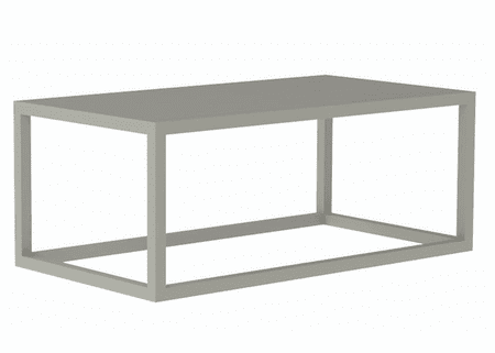Lane Venture Contempo Aluminum Rectangular Cocktail Table