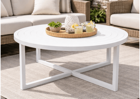Lane Venture Contempo Aluminum Round Cocktail Table