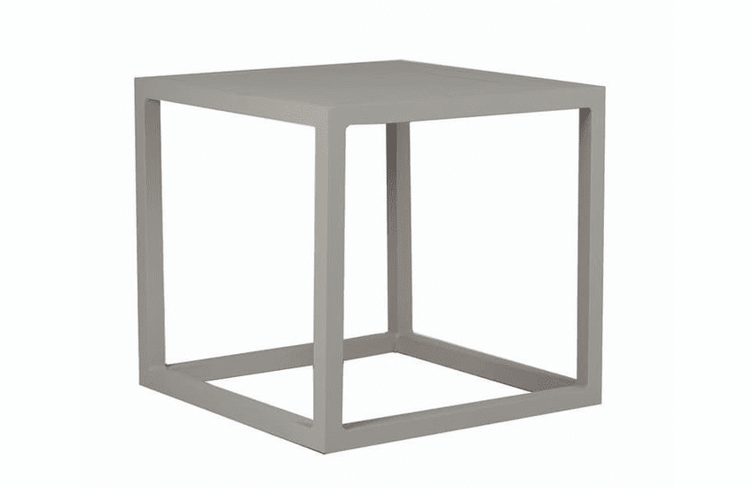 Lane Venture Contempo Aluminum Square End Table