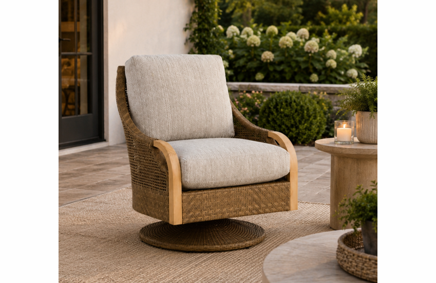 Lane Venture Edgewood Swivel Rocker Chair