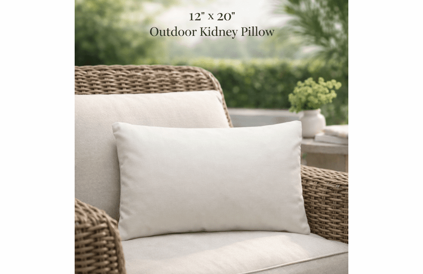 Lane Venture Kidney Throw Pillow