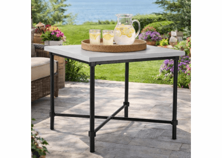 Lane Venture Langham Aluminum 24" Square End Table