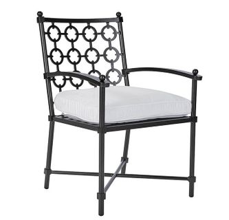 Lane Venture Langham Aluminum Dining Arm Chair