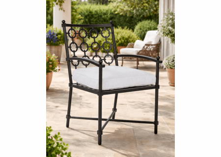 Lane Venture Langham Aluminum Dining Arm Chair