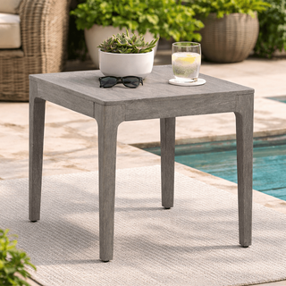 Lane Venture Lenox Hill Aluminum Frame End Table