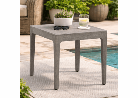 Lane Venture Lenox Hill Aluminum Frame End Table