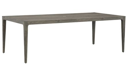 Lane Venture Lenox Hill Aluminum Rectangular Dining Table (Seats 6-8 People)