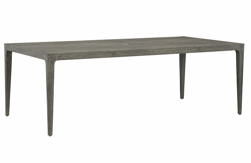 Lane Venture Lenox Hill Aluminum Rectangular Dining Table (Seats 6-8 People)
