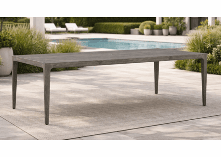 Lane Venture Lenox Hill Aluminum Rectangular Dining Table (Seats 6-8 People)