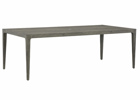Lane Venture Lenox Hill Aluminum Rectangular Dining Table (Seats 6-8 People)