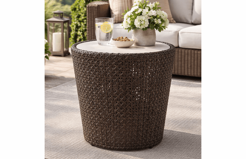 Lane Venture Lenox Hill Woven End Table