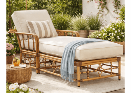 Lane Venture Mimi by Celerie Kemble Adjustable Morris Chaise
