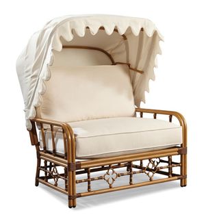 Lane Venture Mimi by Celerie Kemble Cuddle Chair With Canopy