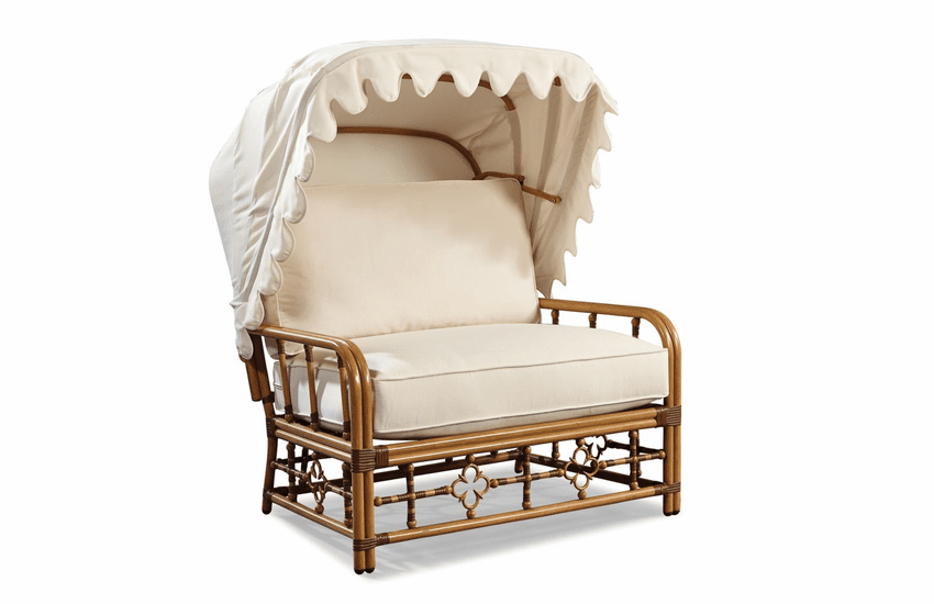 Lane Venture Mimi by Celerie Kemble Cuddle Chair With Canopy