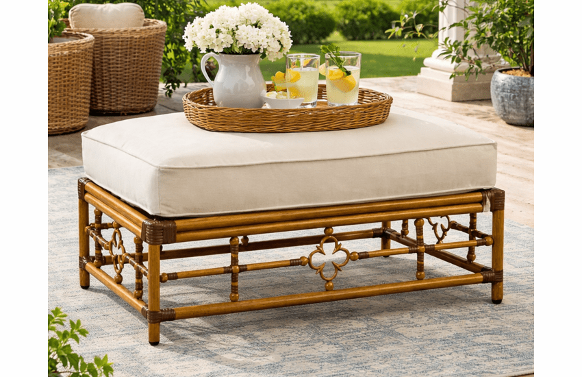 Lane Venture Mimi by Celerie Kemble Cuddle Ottoman