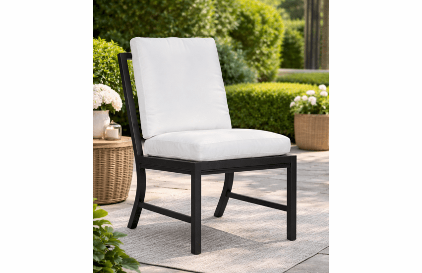 Lane Venture Montana Aluminum Dining Side Chair