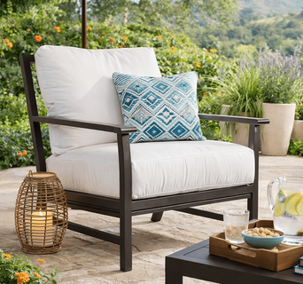 Lane Venture Montana Aluminum Modern Low Back Lounge Chair