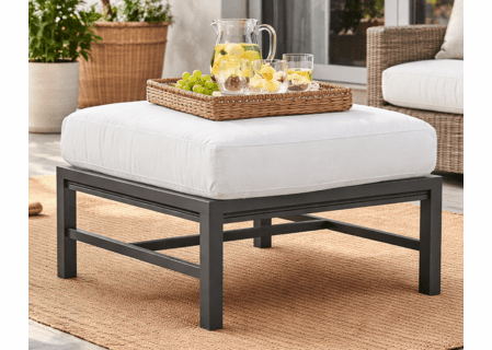 Lane Venture Montana Aluminum Ottoman
