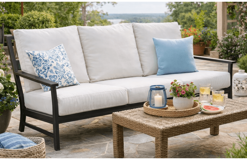 Lane Venture Montana Aluminum Sofa