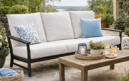 Lane Venture Montana Aluminum Sofa