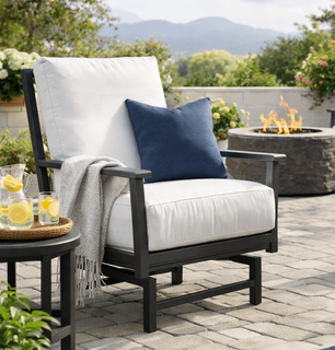Lane Venture Montana Aluminum Spring Lounge Chair