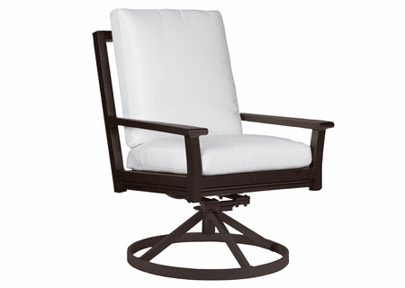 Lane Venture Montana Aluminum Swivel Dining Chair