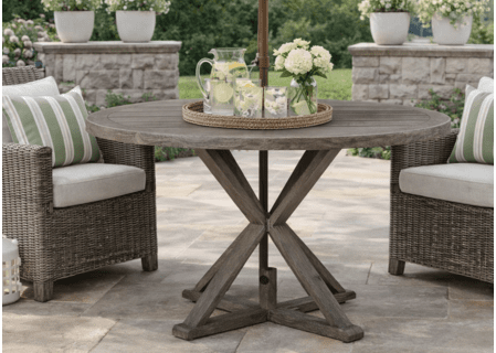 Lane Venture Mystic Harbor 48 Inch Round Dining Table