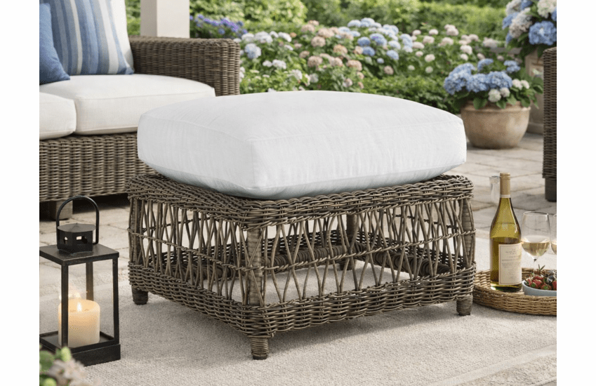 Lane Venture Mystic Harbor Ottoman