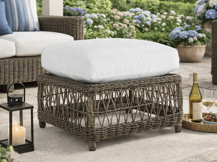 Lane Venture Mystic Harbor Ottoman