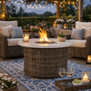 Lane Venture Oasis 42" Round Gas Fire Pit