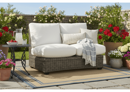 Lane Venture Oasis Armless Loveseat