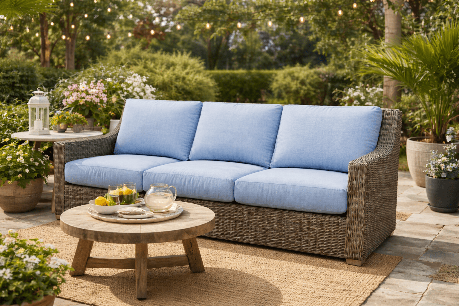 Lane Venture Outdoor Wicker Sofa - Use Code LV 50 for 50% off