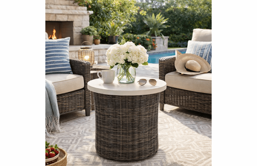 Lane Venture Oasis Round End Table