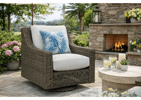 Lane Venture Oasis Swivel Glider Lounge Chair