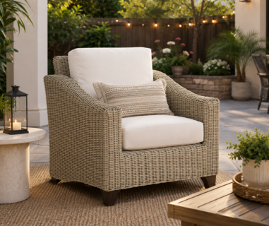 Lane Venture Requisite Wicker Lounge Chair