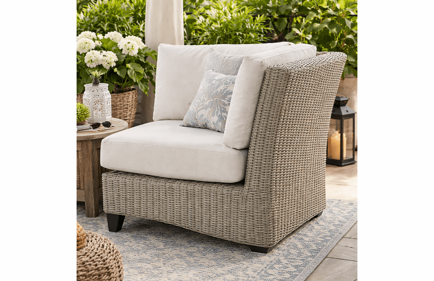 Lane Venture Requisite Wicker Corner Chair